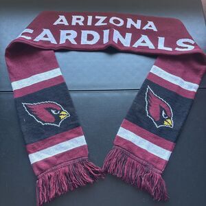 Forever Collectibles Brand Arizona Cardinals Scarf